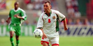 Христо Стоичков – лучший бомбардир ЧМ 1994 Христо Стоичков