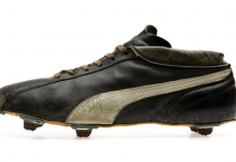 Первые футбольные бутсы компании Puma