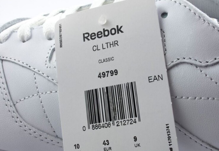 Размеры кроссовок Reebok