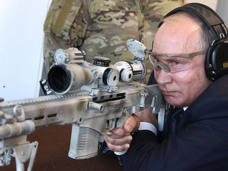 Путин с СВЧ
