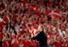 Каспер Юльманн и его сборная Дании Каспер Юльманн из сборной Дании