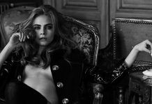 Кара Делевинь в апрельском фотосете для Interview Magazine Кара Делевинь в Interview Magazine