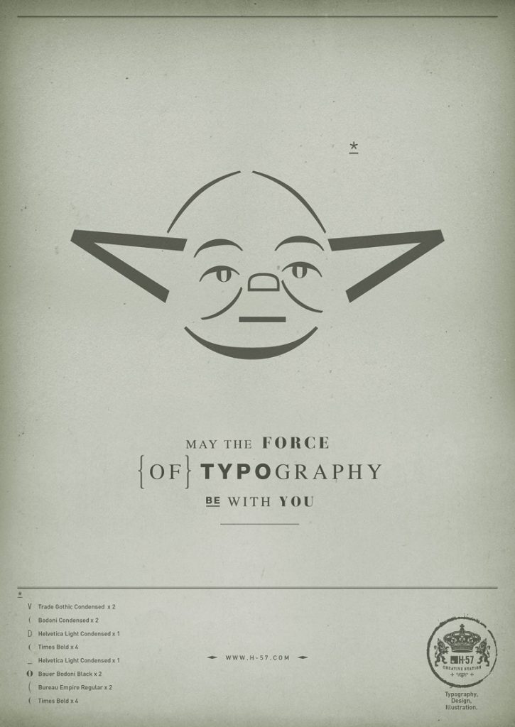 Плакат Йоды из Звездных войн