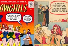 Винтажные комиксы Showgirls, которые выпускались в 1950-х годах Комиксы Showgirls