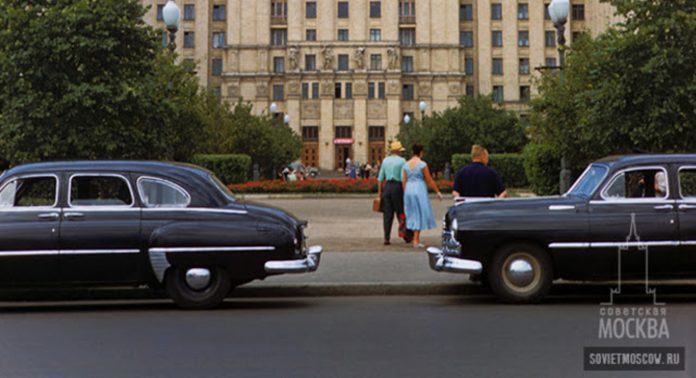 Фотографии Москвы 1950-х