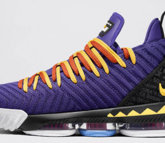 История модели кроссовок Nike LeBron 16 Кроссовки Nike LeBron 16
