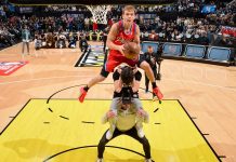 Мэк Маккланг — главный герой Матча всех звёзд НБА. Парень ростом 188 сантиметров «взорвал» конкурс по броскам сверху Мэк Маккланг