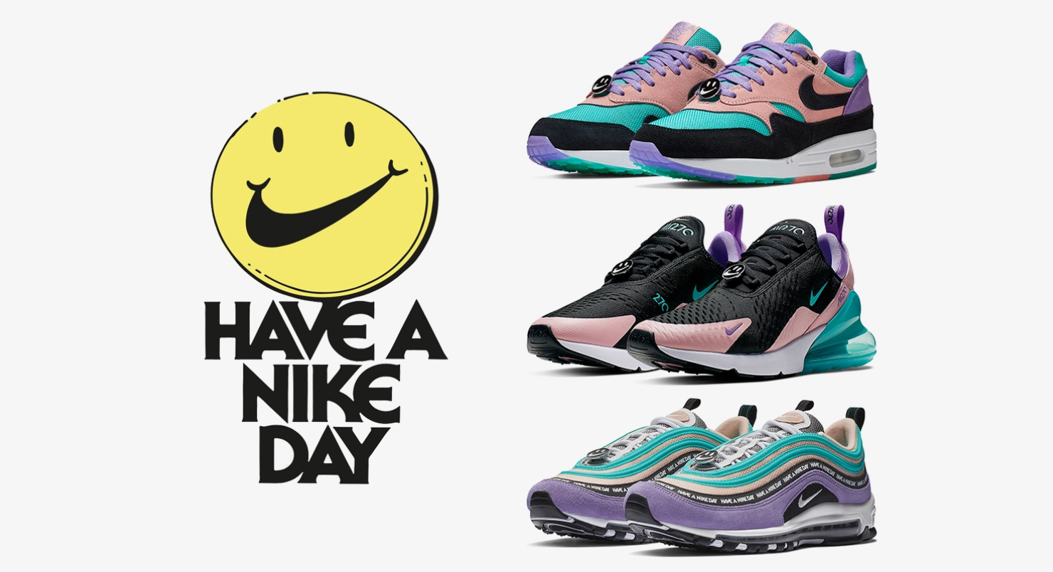 Святые найки. Nike Air Max Day. Кроссовки Nike w Air Max 95. Nike have a nice Day кроссовки. Nike мемы.