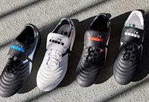 Diadora представила свою бразильскую классику футбольных бутс в 4 расцветках Diadora Brasil Classico