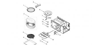 Запчасти для микроволновки, типы и как их выбрать Запчасти для микроволновки