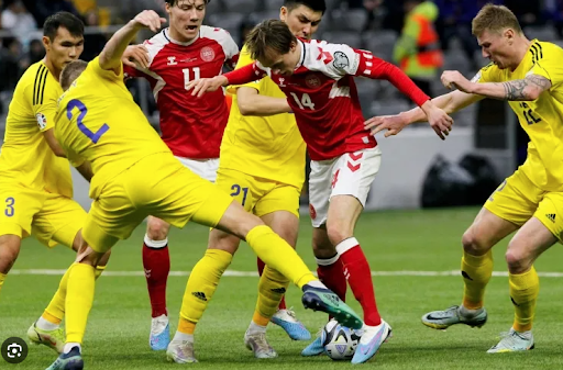 Сборная Дании против сборной Казахстана