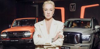 Дарья Мороз выбирает TANK 300 Актриса Дарья Мороз