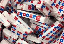 Жевательная резинка Bazooka Жевательная резинка Bazooka