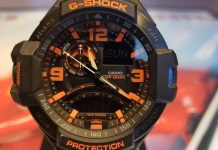История модели часов Casio G-SHOCK GA-1000 Часы Casio G-SHOCK GA-1000