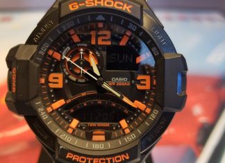 История модели часов Casio G-SHOCK GA-1000 Часы Casio G-SHOCK GA-1000