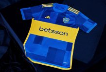 Домашняя форма “Бока Хуниорс” 2023/2024 Форма Бока Хуниорс на сезон 2023 2024