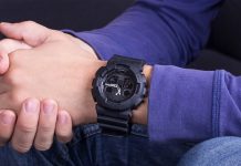 История модели часов Casio G-SHOCK GA-100 Часы Casio G-SHOCK GA-100