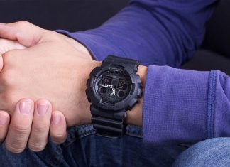 История модели часов Casio G-SHOCK GA-100 Часы Casio G-SHOCK GA-100