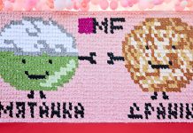 Мировой рекорд: в Москве создана самая большая картина из носков Самая большая картина из носков