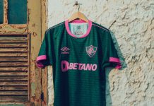 Umbro подарила “Флуминенсе” оригинальную резервную форму Форма Флуминенсе