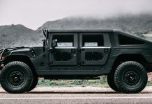 Hummer H1 1995 года выпуска в стиле Mil-Spec Hummer H1 1995 года в стиле Mil-Spec