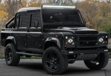 Land Rover Defender 110 Pickup 1990 года выпуска Автомобиль Land Rover Defender 110 Pickup 1990