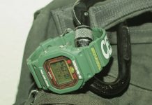 Улитки на циферблате Online Ceramics x John Mayer G-Shock Ref. 5600 Часы Online Ceramics x John Mayer G-Shock Ref. 5600