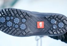Технология Winter Grip в ботинках The North Face Подошва The North Face Winter Grip