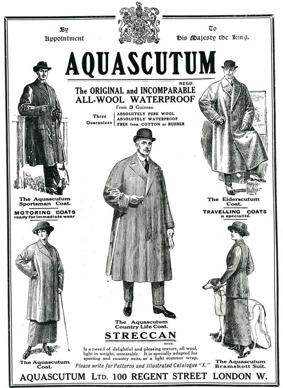 История Aquascutum