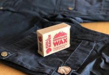 Как наносить воск Fjallraven Greenland Wax Как вощить одежду Fjallraven Greenland Wax