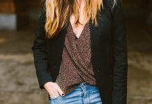 9 стильных вариантов одежды под пиджак Женский пиджак