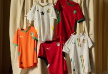 PUMA готовится к Кубку Африканских наций 2025 Форма для Кубка Африканских наций 2025