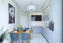 Особенности ремонта по видам квартир Кухня в стиле неоклассика
