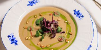 Зелёное меню в ресторане Lesnoy Зелёное меню