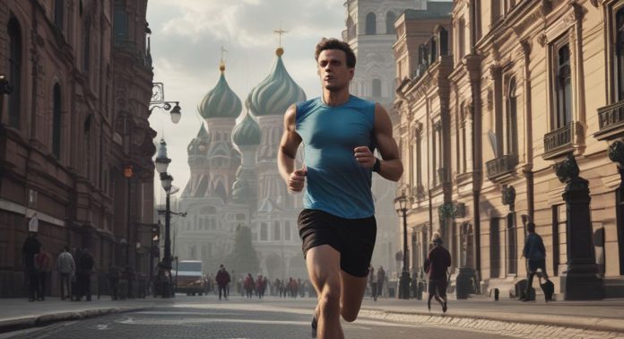 Бег по улицам Москвы