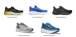 AMAZING RED – Беговые новинки от Hoka и Asics для мужчин Кроссовки AMAZING RED