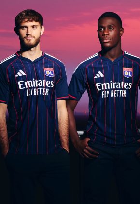 Форма Лиона 2025 2026 от adidas