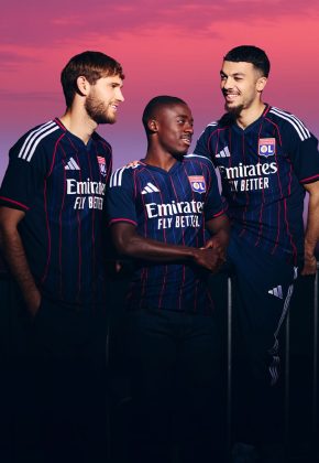 Форма Лиона 2025 2026 от adidas