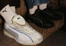 AMAZING RED представляет новые кроссовки PUMA V-S2 25, вдохновленные футбольными бутсами Кроссовки PUMA V-S2 25