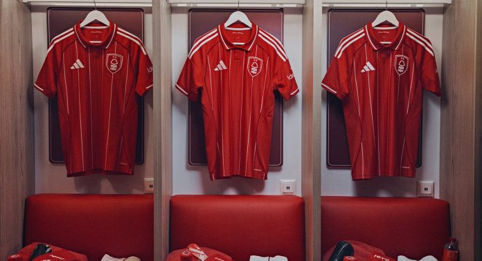 Форма Ноттингем Форест 2025 2026 от adidas
