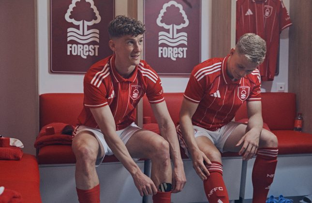 Форма Ноттингем Форест 2025 2026 от adidas