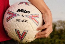 Mitre представила юбилейный мяч Ultimax Anniversary Edition Мяч Mitre Ultimax Anniversary Edition