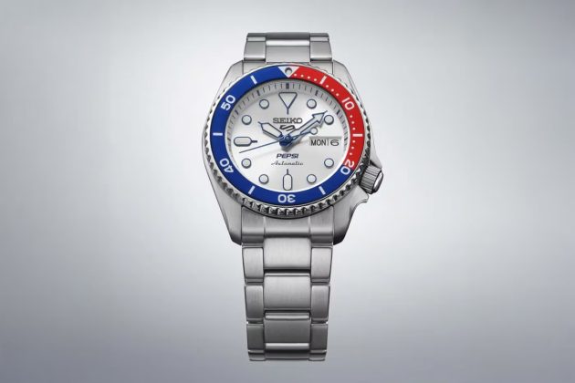 Часы Pepsi x Seiko 5 Sports