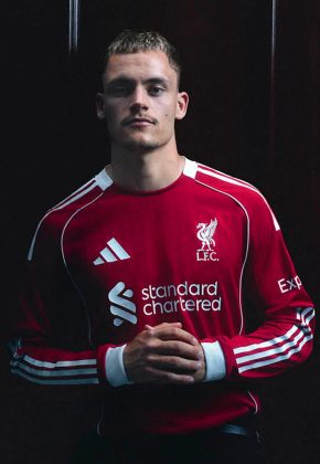 Форма Ливерпуля 2025 2026 от adidas
