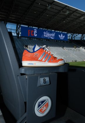 Кроссовки UNHEARDOF x FC Cincinnati x adidas Forum Low “All For Cincy”