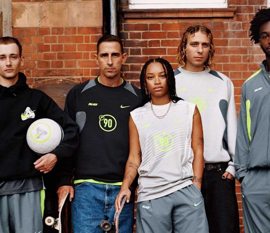 Nike и Palace представили коллекцию P90 — футбольная классика в уличном переиздании Коллекция Nike x Palace P90