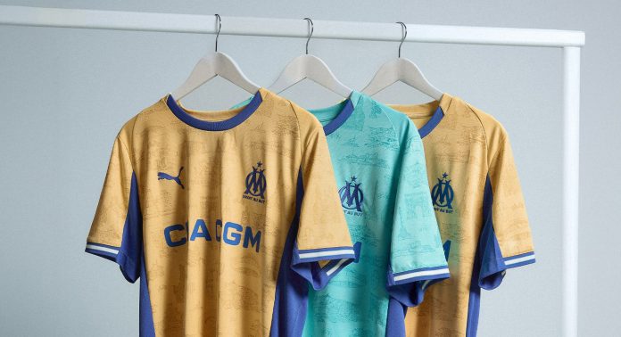 Форма Олимпик Марсель Marseille Monumentale от Puma