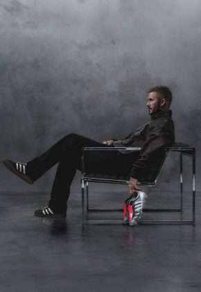 Дэвид Бекхэм и Бутсы adidas Predator Mania Gunmetal 2025