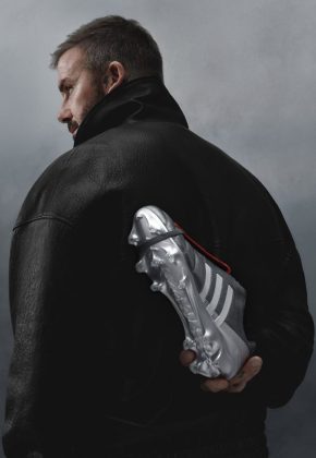 Дэвид Бекхэм и Бутсы adidas Predator Mania Gunmetal 2025