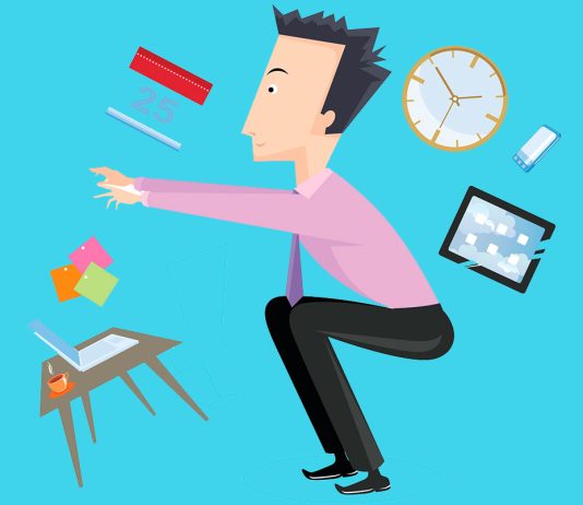 Набор упражнений в течение дня для офисного работника Набор упражнений для офисного работника